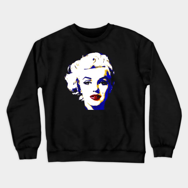 Marilyn Monroe Crewneck Sweatshirt by moanlisa